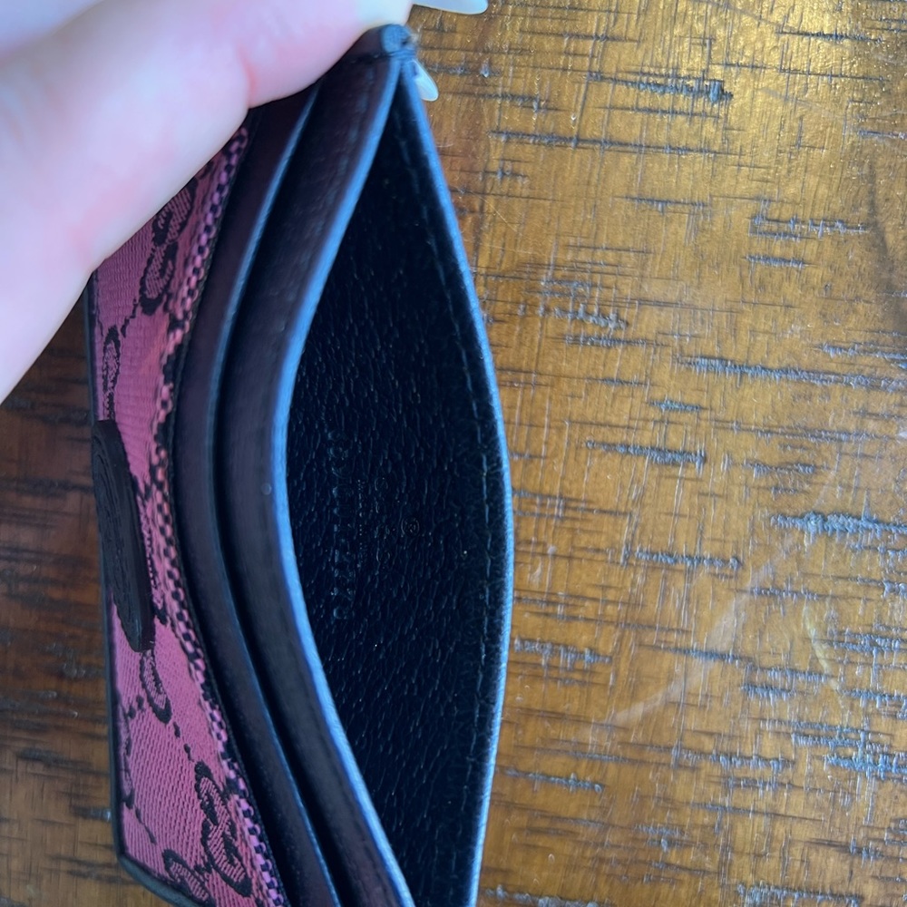 Gucci monogram card holder - Picture 3 of 16